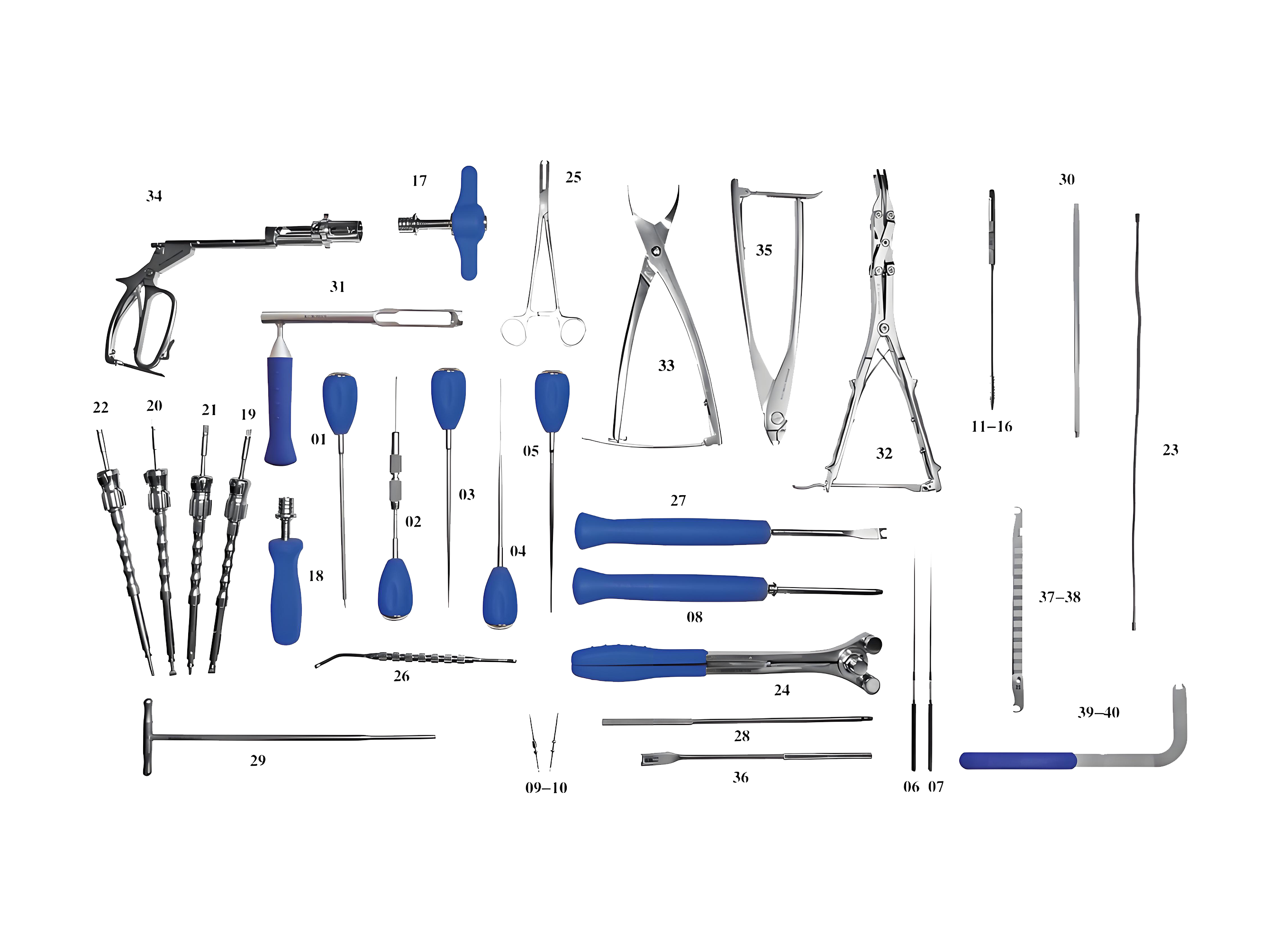 Instrumento fijado para el sistema espinal interno de la fijación (VI)