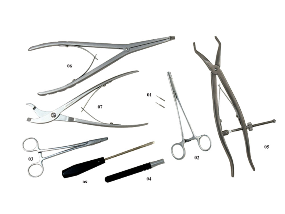 Instrument Set for Patellar Ring